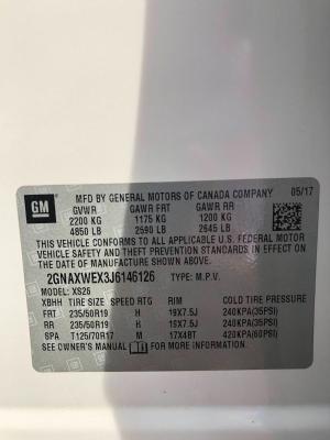 2018 chevrolet equinox premier grade used car online car sale ad - 5, yangon, myanmar