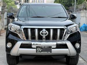 2014 toyota land cruiser prado tzg , used car online car sale ad - 2, yangon, myanmar