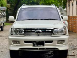 1999 Toyota Land Cruiser Used Car motor car for sale in Myanmar car market and price.