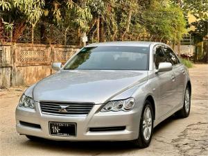 2004 Toyota Mark X motor car for sale in Myanmar car market and price.