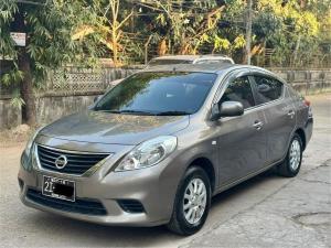 2012 Nissan Latio motor car for sale in Myanmar car market and price.