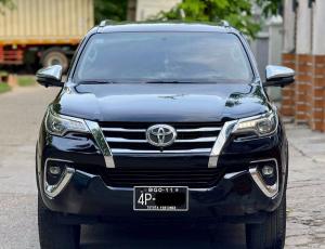 2018 Toyota Fortuner Used Car motor car for sale in Myanmar car market and price.