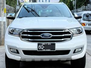 2019 Ford Everest Titanium Used Car motor car for sale in Myanmar car market and price.