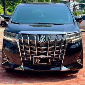2019 Toyota Alphard Executive Lounge Used Car motor car for sale in Myanmar car market and price.