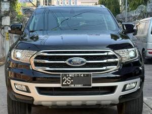 2021 Ford Everest Used Car motor car for sale in Myanmar car market and price.