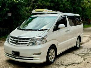 2006 Toyota Alphard MZG Edition (PFAQK-R) motor car for sale in Myanmar car market and price.