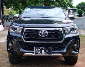 2019 Toyota Hilux Revo motor car for sale in Myanmar car market and price.