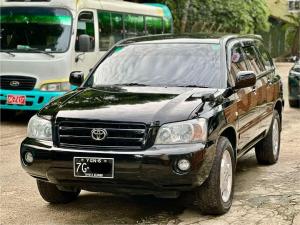 2004 Toyota Kluger S Package motor car for sale in Myanmar car market and price.