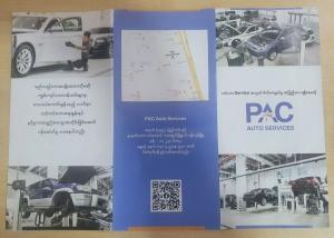 BMW Myanmar. Pac Auto Services for various car makers. Brake, suspension check & repair, comp