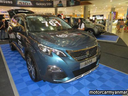 New Peugeot 5008 SUV. 0% down payment. 7 year hire purchase. 2 years free maintainance, insurance.