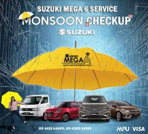 Suzuki Mega 6 monsoon checkup