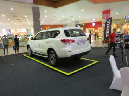 new nissan terra car launching 16 - 17 Feb Myanmar Plaza